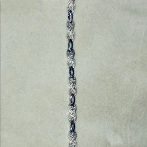 Diamond and Sterling Silver 💎bracelet❤️